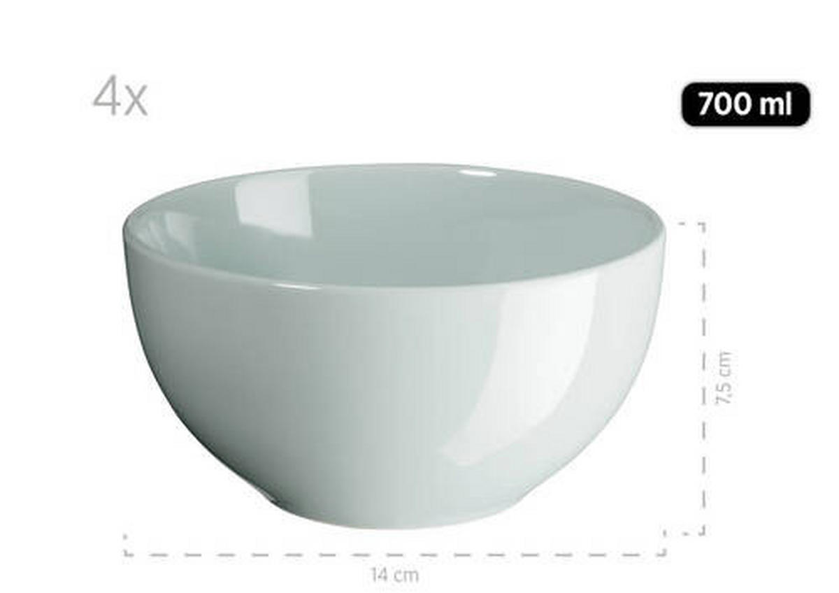 KOMBISERVICE Pastell Selection 16-teilig  - Mintgrün, Basics, Keramik (31,3/32,5/31,5cm) - Mäser