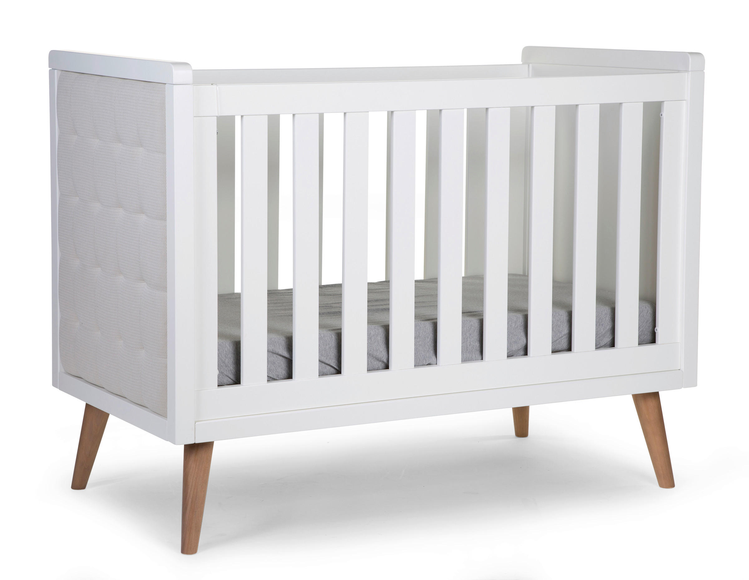 GITTERBETT  - Basics (129/67/98cm) - Childhome