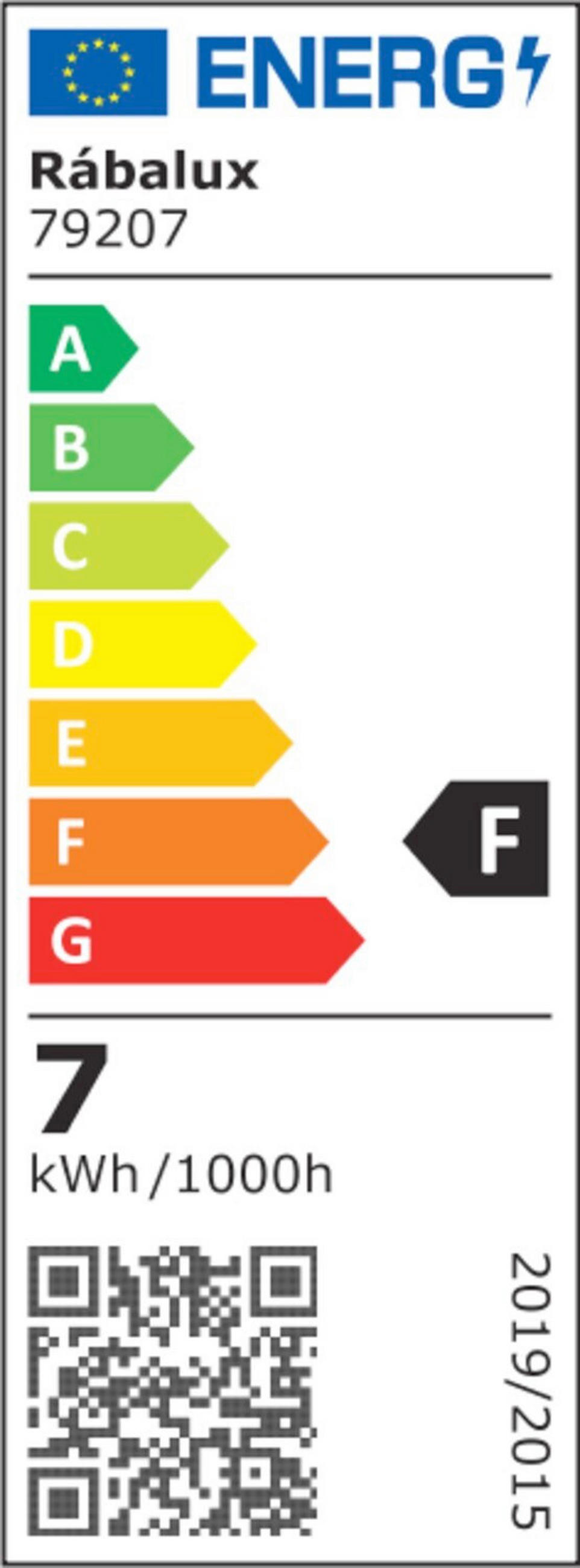 LED SIJALICA - crna, Osnovno, plastika (5/5,5cm)