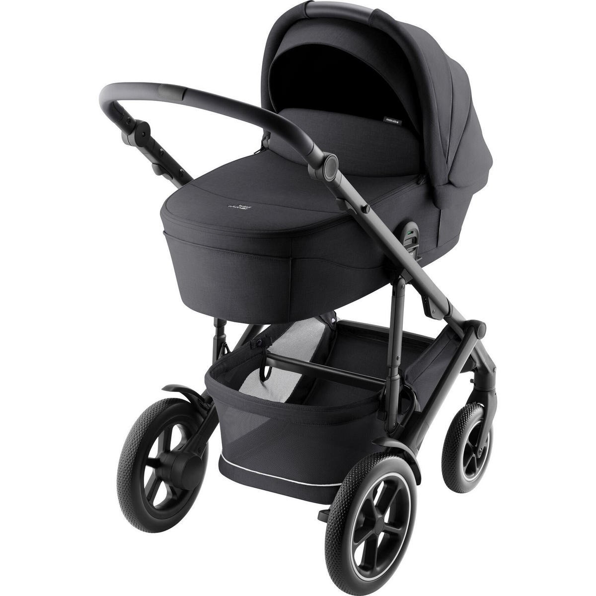 KINDERWAGEN  Smile 5Z  Carbon Black  - Schwarz/Grau, Basics, Textil/Metall (57/112/97.7cm) - Britax Römer