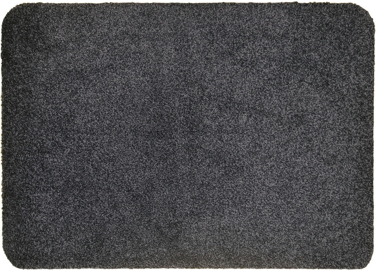Covoraș De Intrare 80/110 cm  - antracit, Konventionell, plastic/textil (80/110cm) - wash+dry