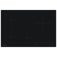 INDUKTIONSKOCHFELD DKEI8470IM  - Schwarz, Basics, Glas/Metall (77,7/4,9/51cm) - Dieter Knoll