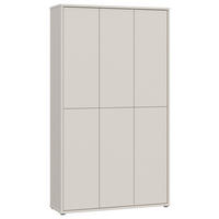SCHUHSCHRANK Sandfarben  - Sandfarben/Grau, Basics, Holzwerkstoff/Kunststoff (109,2/191,9/34,9cm) - Xora
