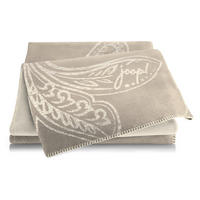 WOHNDECKE PAISLEY 150/200 cm  - Taupe/Ecru, Design, Textil (150/200cm) - Joop!