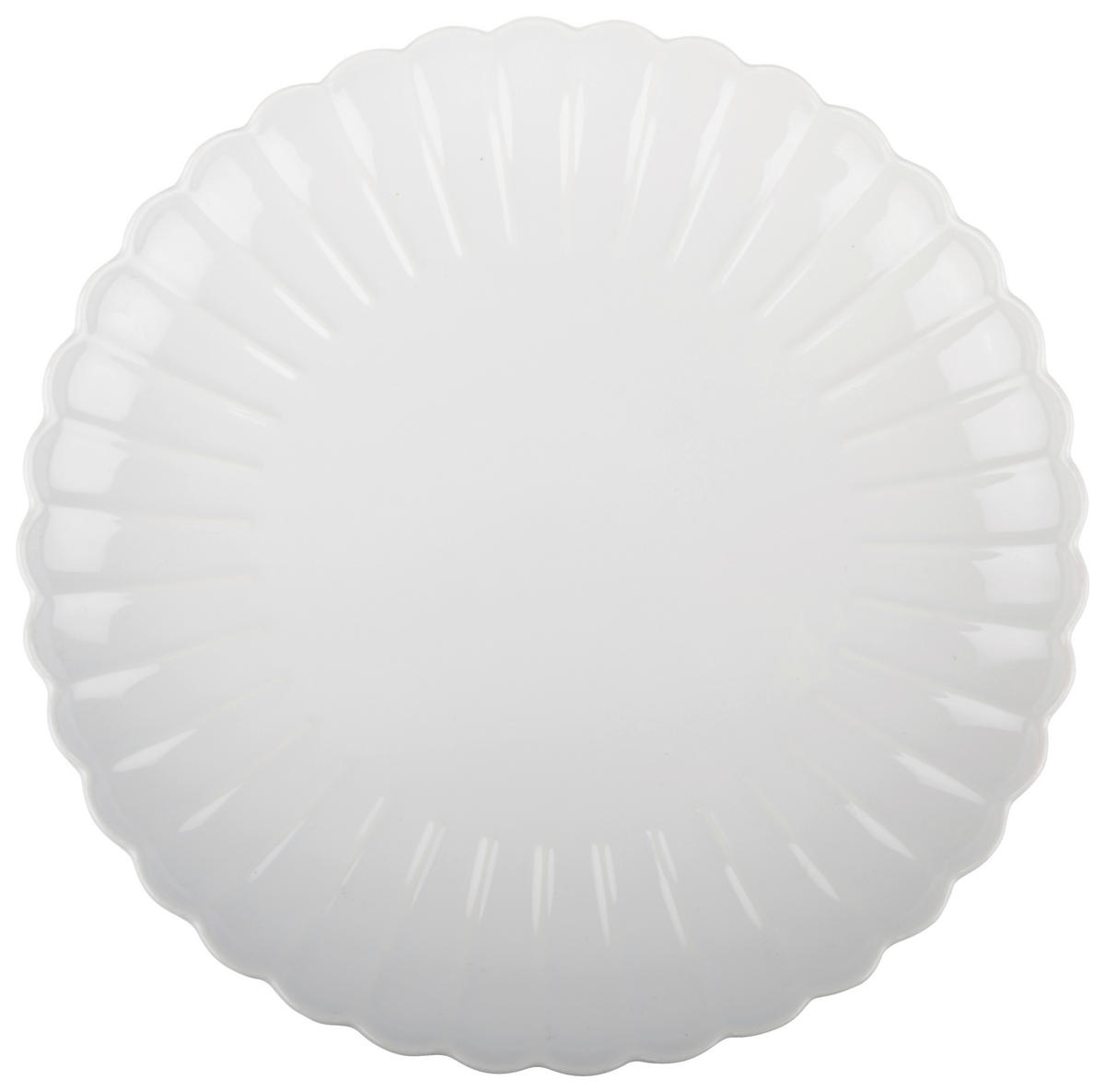 MATTALLRIK 27 cm  - vit, Basics, keramik (27cm)