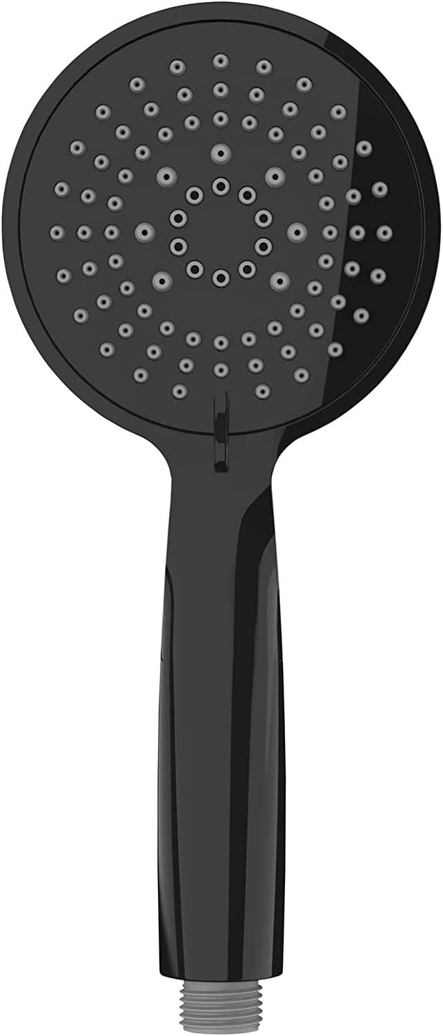 DUSCHKOPF - Schwarz, Basics, Kunststoff (11cm) - Wenko