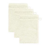 WASCHHANDSCHUHSET FROTTANA PEARL Elfenbein 3-teilig  - Elfenbein, Basics, Textil (15/20cm) - Moeve
