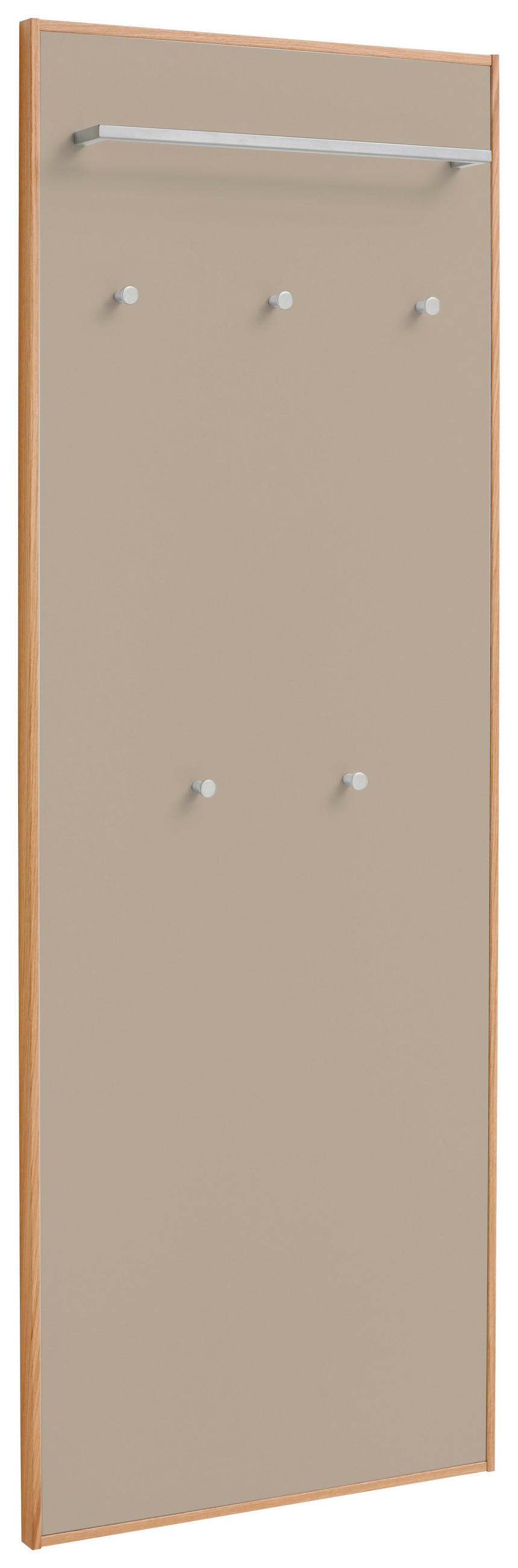GARDEROBENPANEEL  in 60/170/10 cm  - Sandfarben/Eichefarben, Design, Holz/Holzwerkstoff (60/170/10cm)