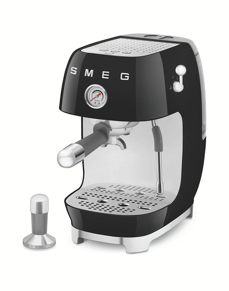 ESPRESSOMASCHINE 50´s Style  - Schwarz, Basics, Kunststoff/Metall - SMEG