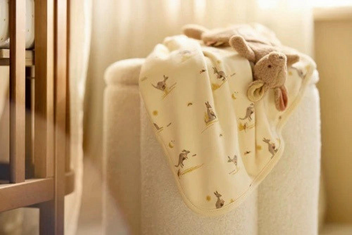 VREĆA ZA SPAVANJE ZA BEBE  Teddy Bear  - višebojno, Basics, prirodni materijali (90cm)