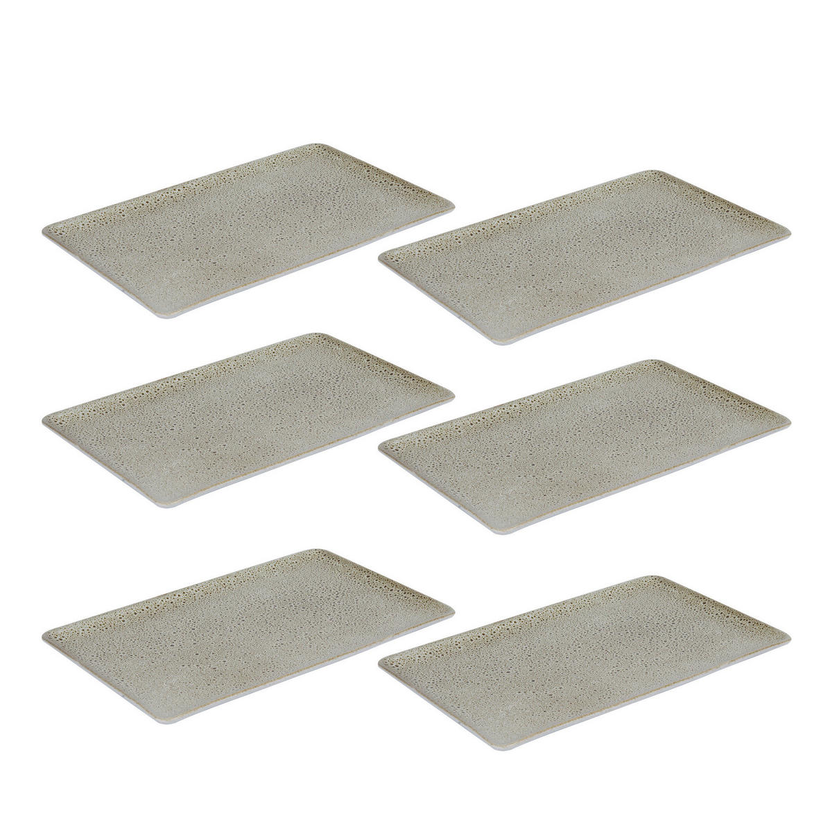 SERVIERPLATTEN-SET RAW 33/21 cm  - Beige, Basics, Keramik (33/21cm) - Aida
