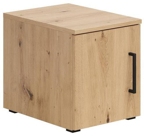 NÁSTAVEC NA SKŘÍŇ, dub artisan, 30/35/40 cm - černá/dub artisan, Moderní, kompozitní dřevo/plast (30/35/40cm) - Carryhome