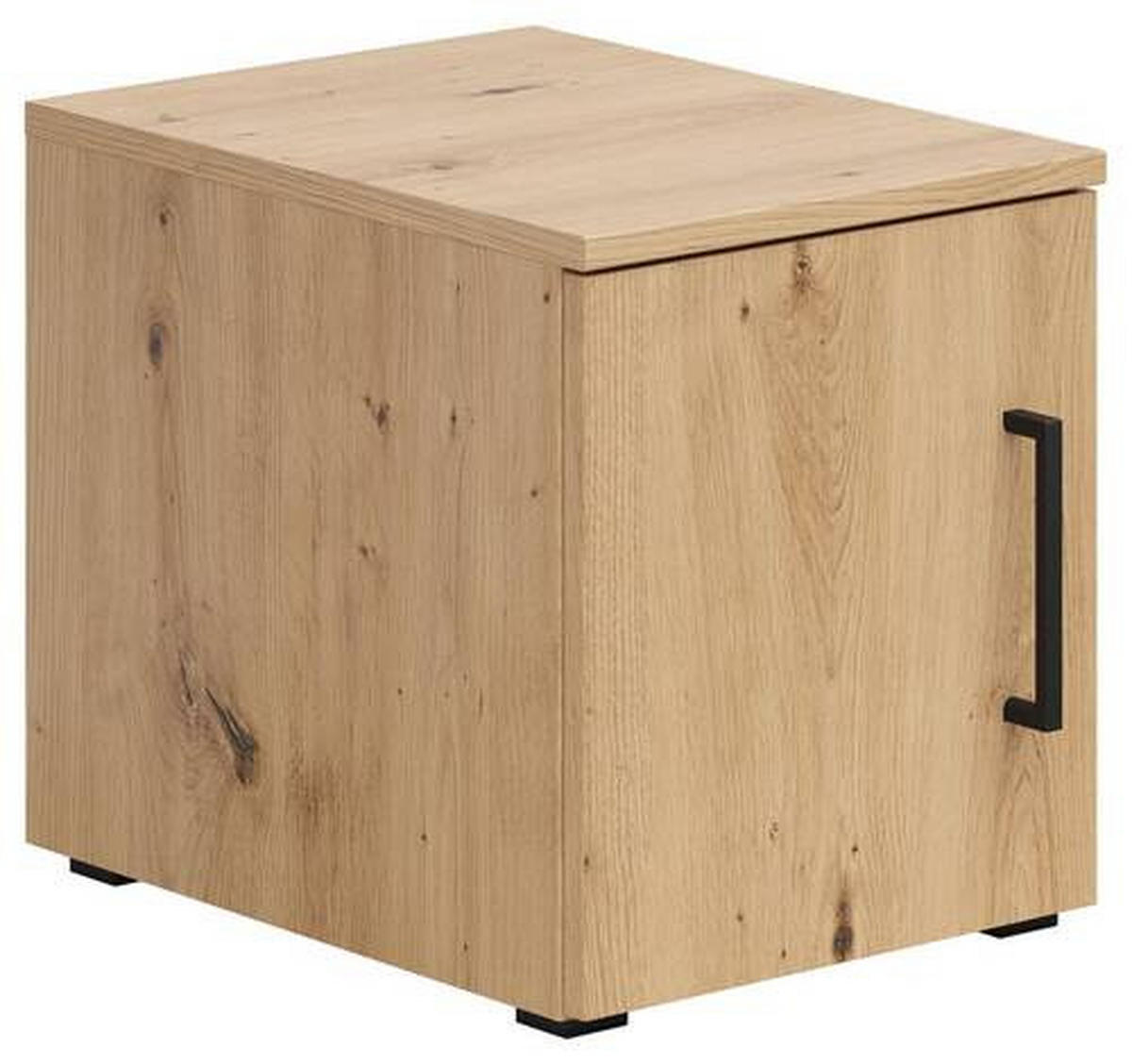 NADSTAVEC NA SKRIŇU, dub artisan, 30/35/40 cm - čierna/dub artisan, Modern, kompozitné drevo/plast (30/35/40cm) - Carryhome