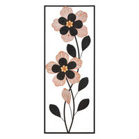 WANDDEKO  27/70/2.5 cm   - Basics, Holzwerkstoff/Metall (27/70/2.5cm)