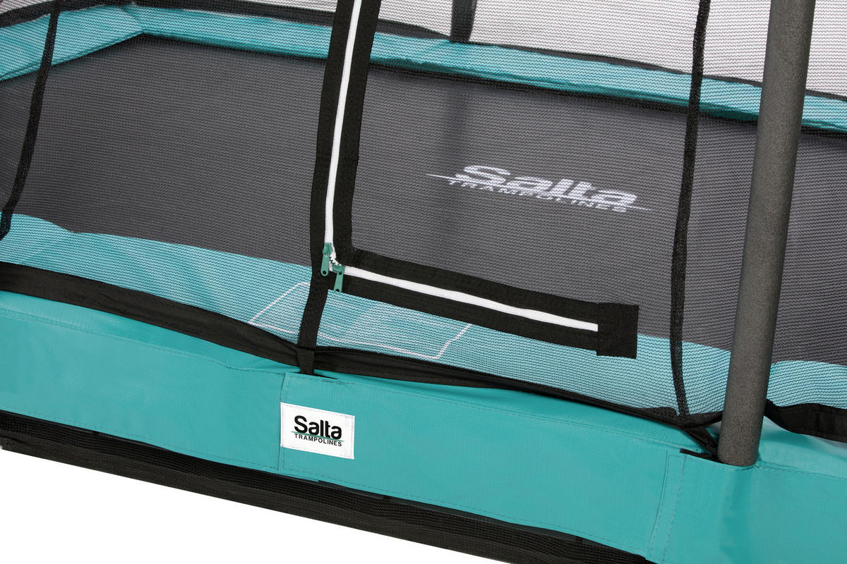 TRAMPOLIN SALTA 5403G Salta Comfort Edition Ground  - Grün, Basics, Metall (366/244cm) - Salta