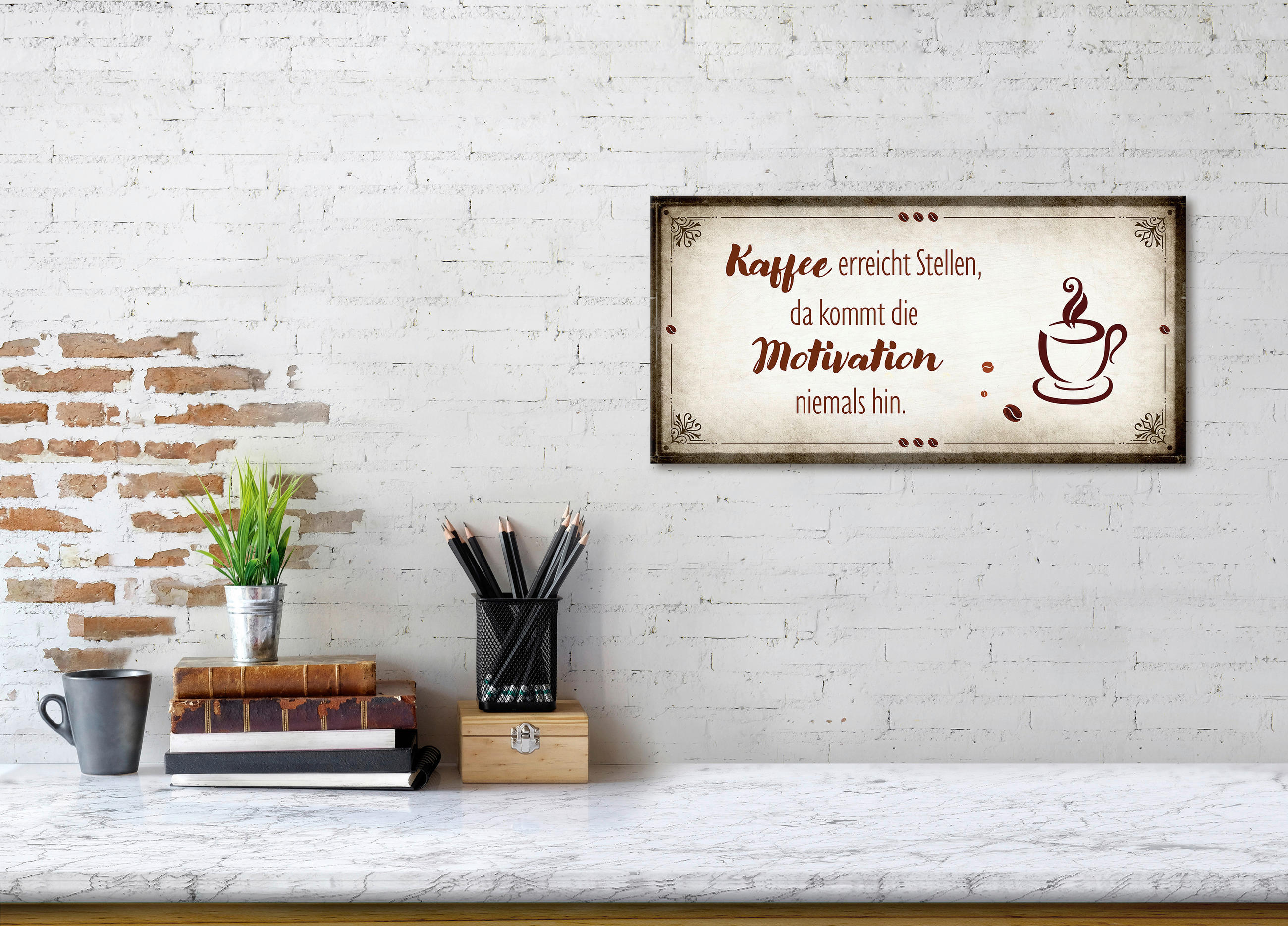 DEKOPANEEL Text  - Multicolor, Basics, Holz (20/40/0,3cm) - Euroart