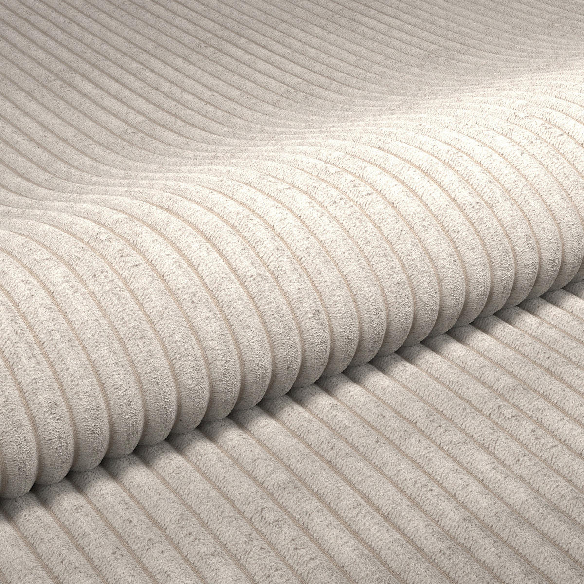 ECKSOFA Perlmutt  - Perlmutt, Trend, Textil (290/178cm) - P & B