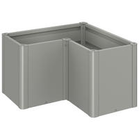 HOCHBEET Belvedere  - Grau, Basics, Metall (102/102cm) - Biohort