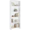 POLC 60/175/24 cm fehér  - fehér, Design, faalapú anyag (60/175/24cm) - Xora