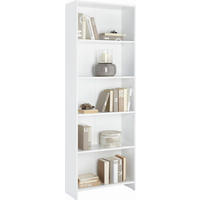 ETAJERĂ  60/175/24 cm alb  - alb, Design, material pe bază de lemn (60/175/24cm) - Boxxx