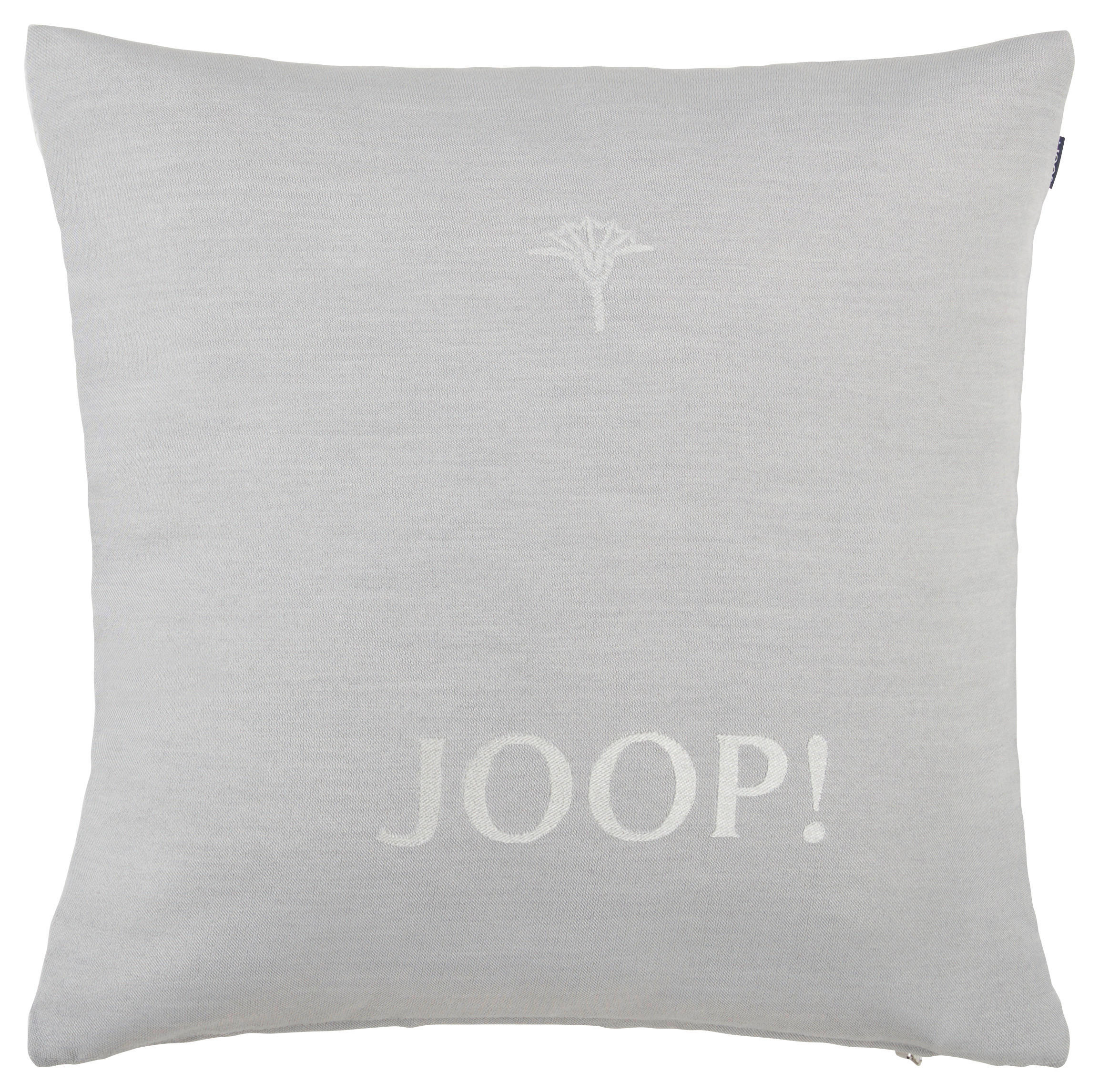 POTAH NA POLŠTÁŘ  40/40 cm - barvy stříbra/světle šedá, Design, textil (40/40cm) - Joop!