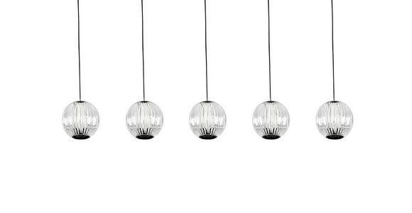 LED-HÄNGELEUCHTE 84/11/150 cm  - Klar, Design, Kunststoff/Metall (84/11/150cm) - Dieter Knoll