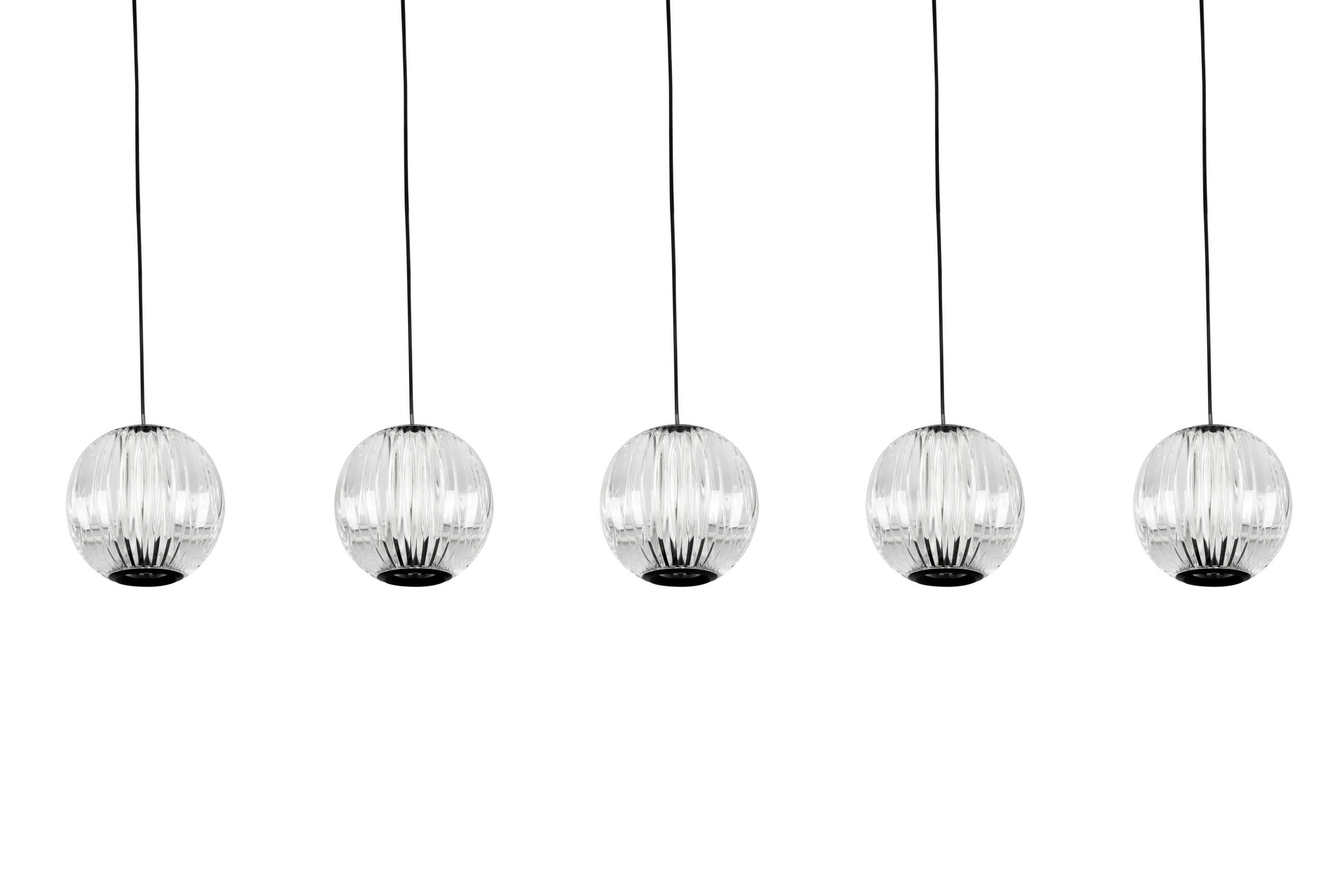 LED-HÄNGELEUCHTE 84/11/150 cm    - Klar, Design, Kunststoff/Metall (84/11/150cm) - Dieter Knoll