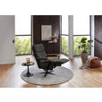RELAXSESSEL in Textil Schwarzbraun  - Schwarzbraun/Schwarz, Design, Textil/Metall (68/117/85cm) - Cantus