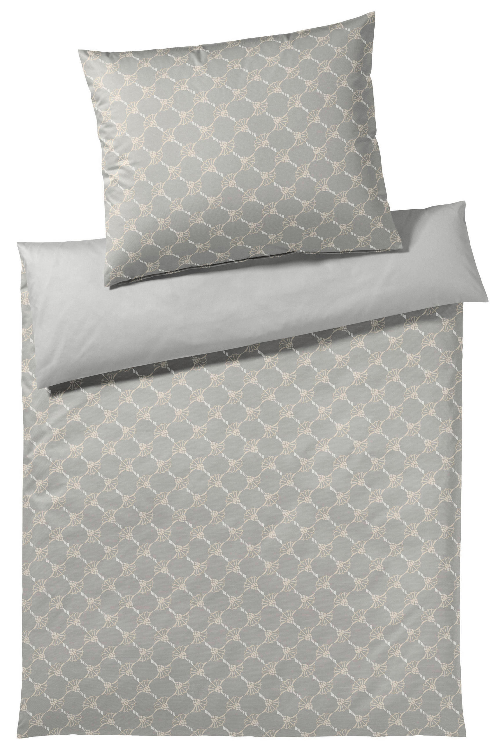 POSTELJINA SA DVA LICA CORNFLOWER 200/200 cm makosaten bež  - bež, Konvencionalno, tekstil/prirodni materijali (200/200cm) - Joop!