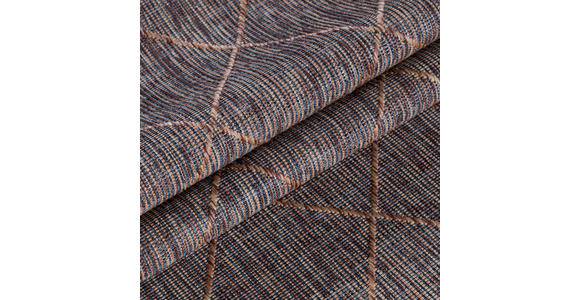 In- und Outdoorteppich 80/250 cm Zagora Braun, Schwarz - Schwarz/Braun, Basics, Textil (80/250cm) - Novel