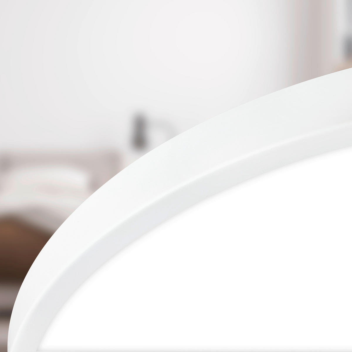 LED-DECKENLEUCHTE Kaida 38/6,5 cm   - Weiß, Basics, Kunststoff/Metall (38/6,5cm)