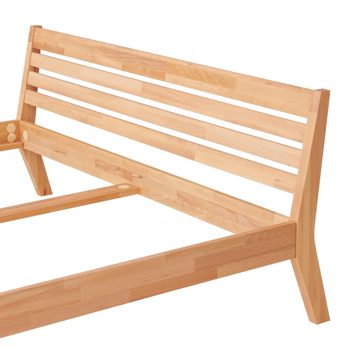 POSTEĽ, 180/200 cm, jadrový buk - jadrový buk, Modern, drevo (180/200cm) - MID.YOU