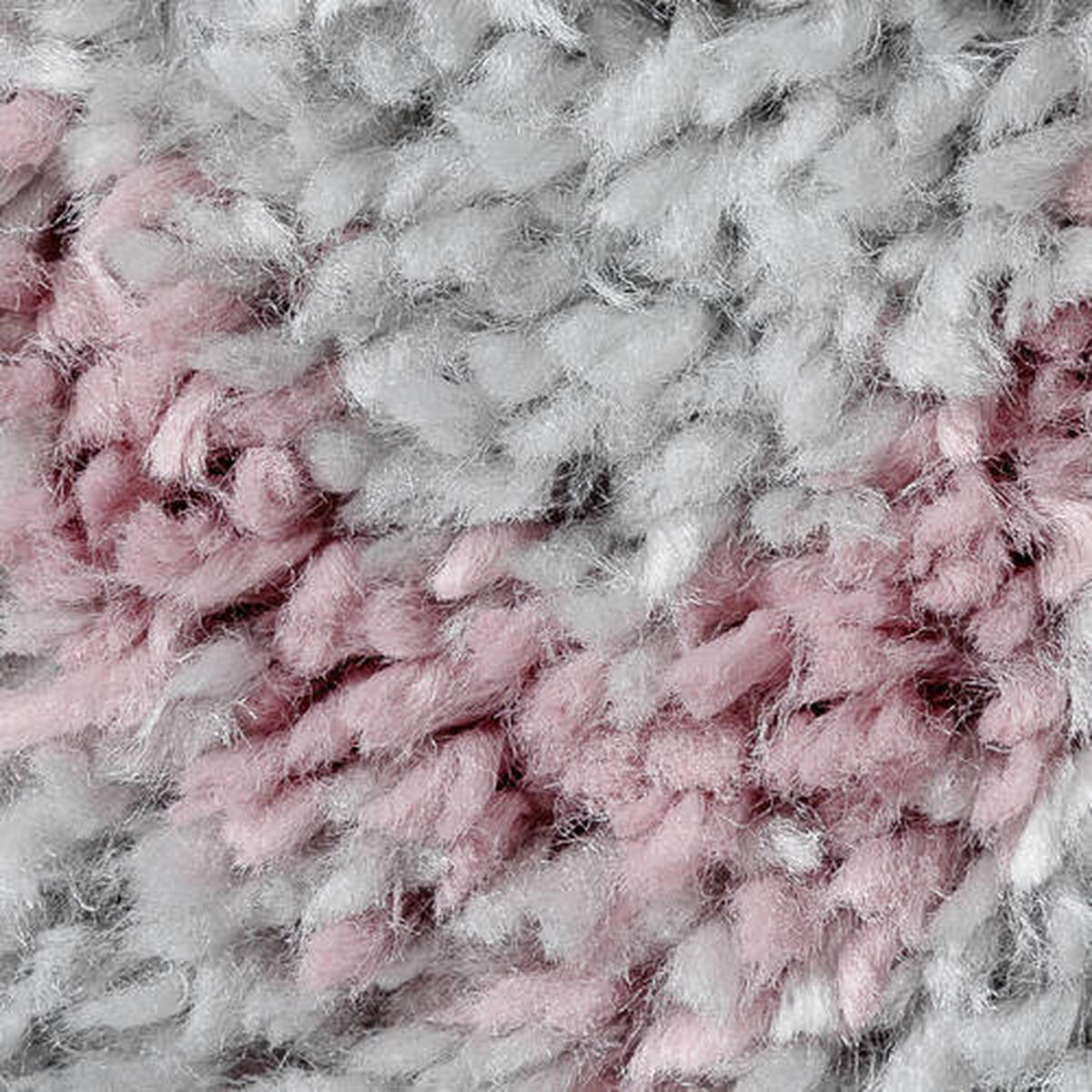 HOCHFLORTEPPICH 80/150 cm ETHNO-SHAGGY Rosa  - Rosa, Basics, Textil (80/150cm)