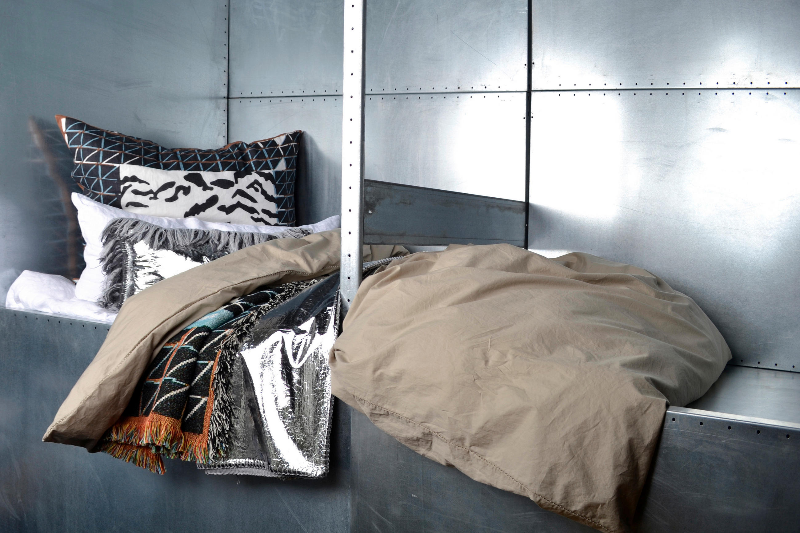 KISSENHÜLLE EASY 80/80 cm  - Naturfarben, Basics, Naturmaterialien/Textil (80/80cm) - Zoeppritz