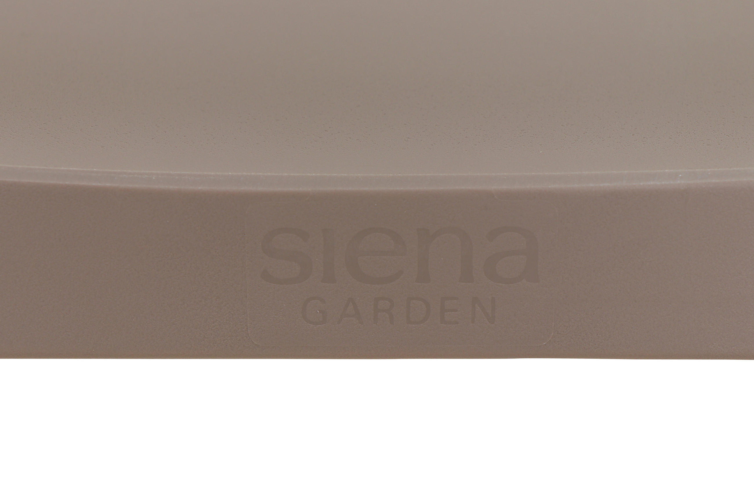 GARTENGARNITUR 3-teilig Stahl  - Taupe/Anthrazit, Basics, Kunststoff/Metall (80/80/80cm) - Siena Garden