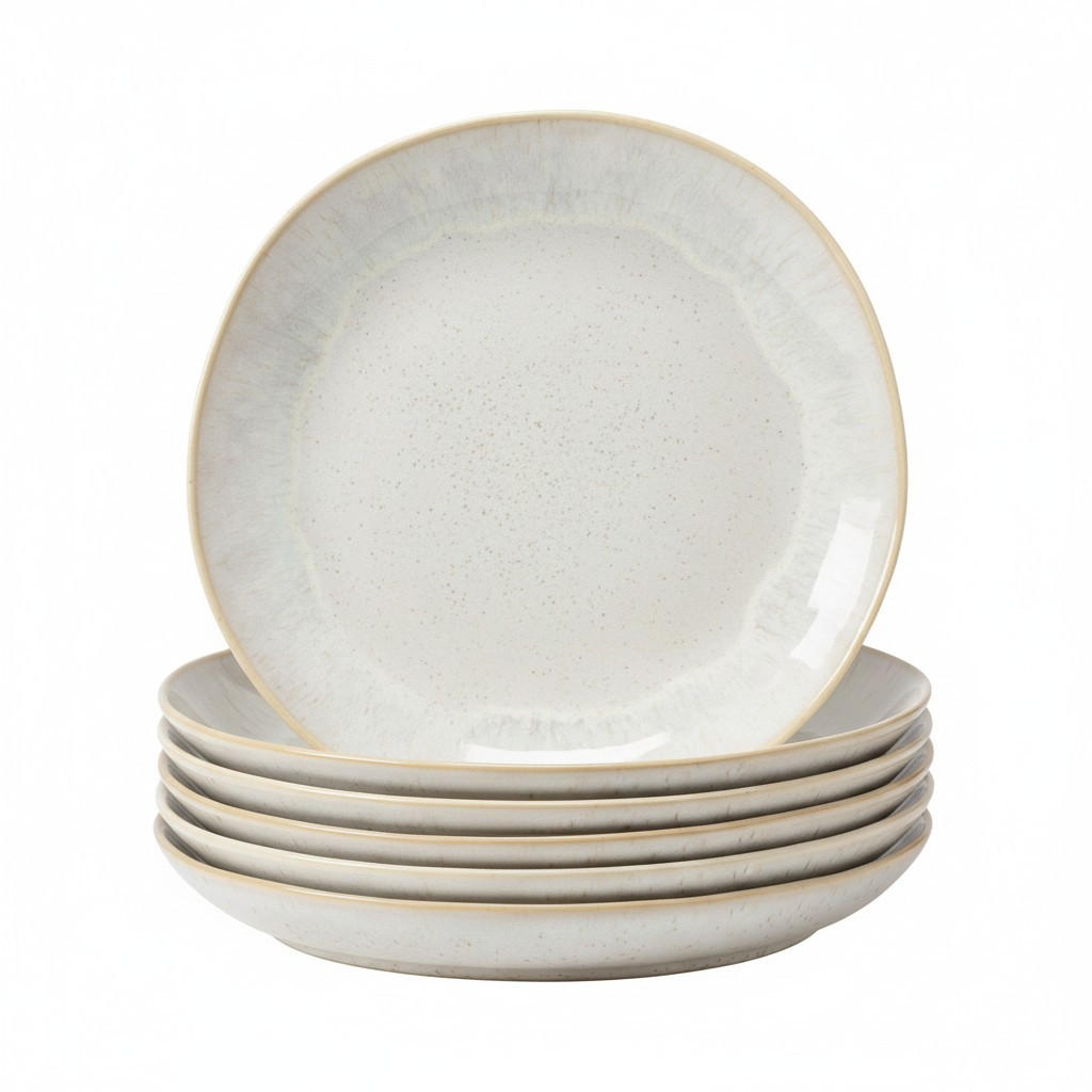 SPEISETELLERSET Creme 28 cm EIVISSA  - Creme, Basics, Keramik (28cm) - Costa Nova