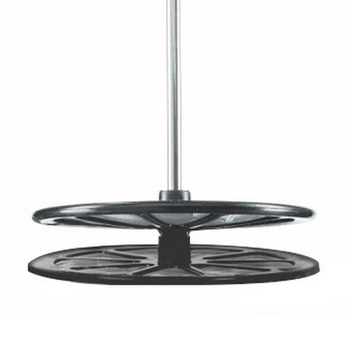MILCHSCHÄUMER  - Silberfarben, Basics, Kunststoff/Metall (15/12/18.5cm) - Bialetti