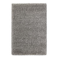 HOCHFLORTEPPICH 160/160 cm Twilight Grau quadratisch  - Grau, KONVENTIONELL, Textil (160/160cm) - Novel
