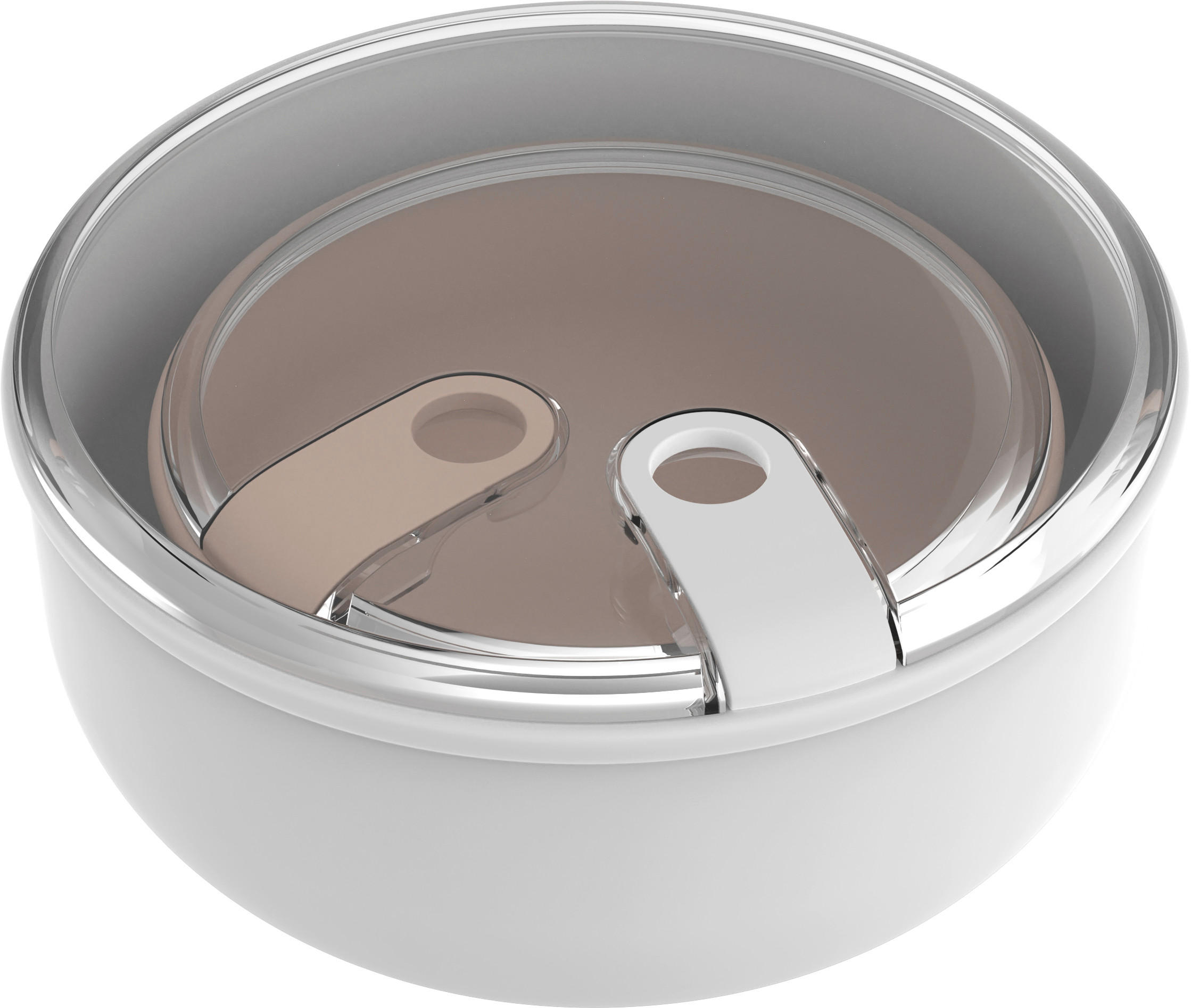 FRISCHHALTEDOSENSET Ela 2-teilig  - Transparent/Altrosa, KONVENTIONELL, Kunststoff (20,2/19,7/10,8cm) - Rotho