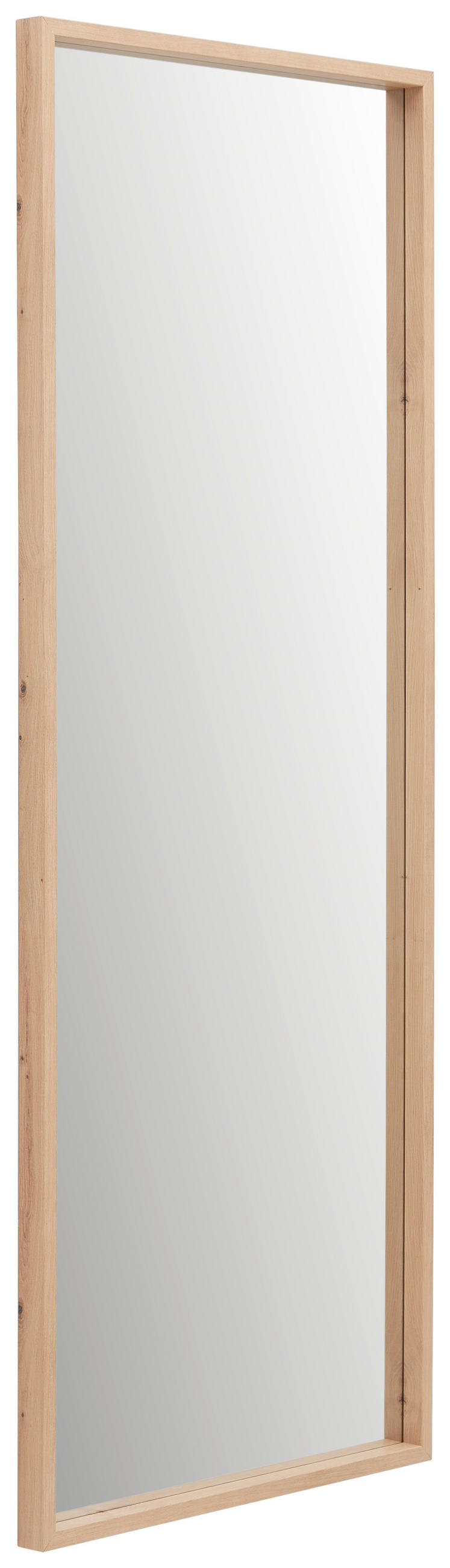WANDSPIEGEL 70/180/4 cm  - Eichefarben, Design, Glas/Holzwerkstoff (70/180/4cm)