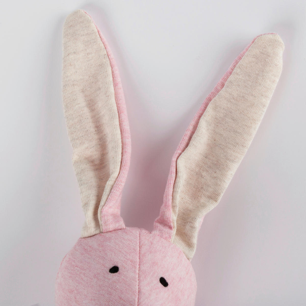 SCHMUSETUCH - Hellrosa/Weiß, Basics, Textil (22/26/9cm) - Sigikid