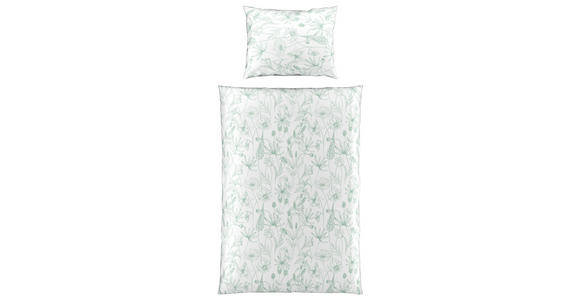 BETTWÄSCHE Renforcé 140/200 cm  - Grün, KONVENTIONELL, Textil (140/200cm) - Esposa