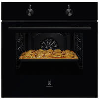EINBAUBACKOFEN KOHLH00BK  - Schwarz, Basics, Glas/Metall (59,5/59,4/54,8cm) - Electrolux