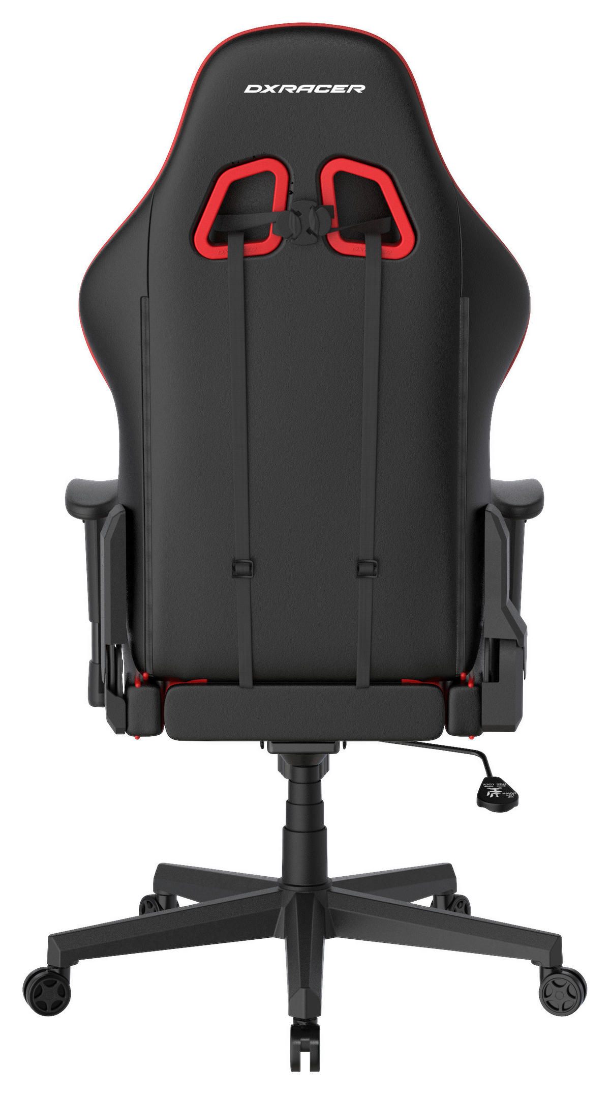 GAMINGSTUHL Rot, Schwarz Kunststoff, Textil   - Rot/Schwarz, MODERN, Kunststoff/Textil (67/126/67cm) - Dxracer