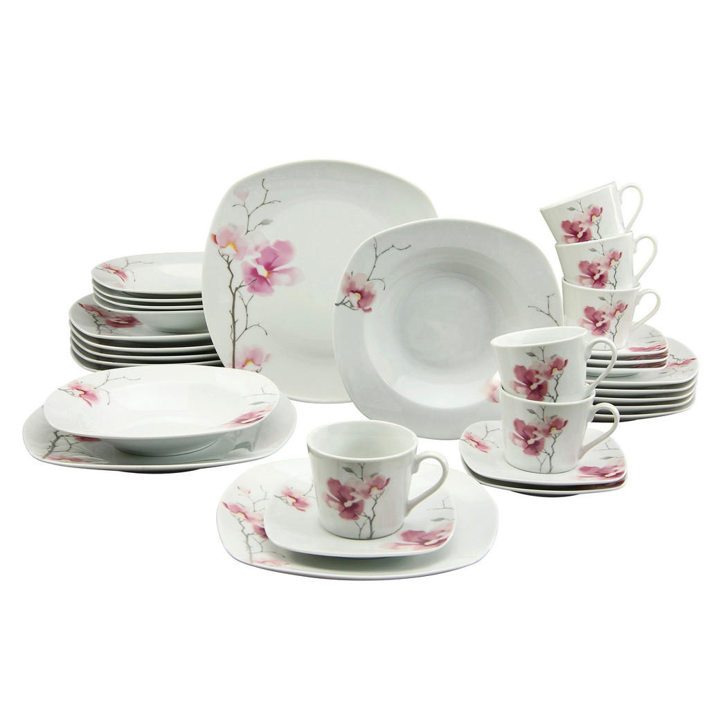 Creatable KOMBINOVANÝ SERVIS, 30-dielne, porcelán Creatable KOMBINOVANÝ SERVIS, 30-dielne, porcelán