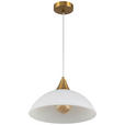 HÄNGELEUCHTE 30/150 cm  - Weiß, Trend, Glas/Metall (30/150cm) - Novel