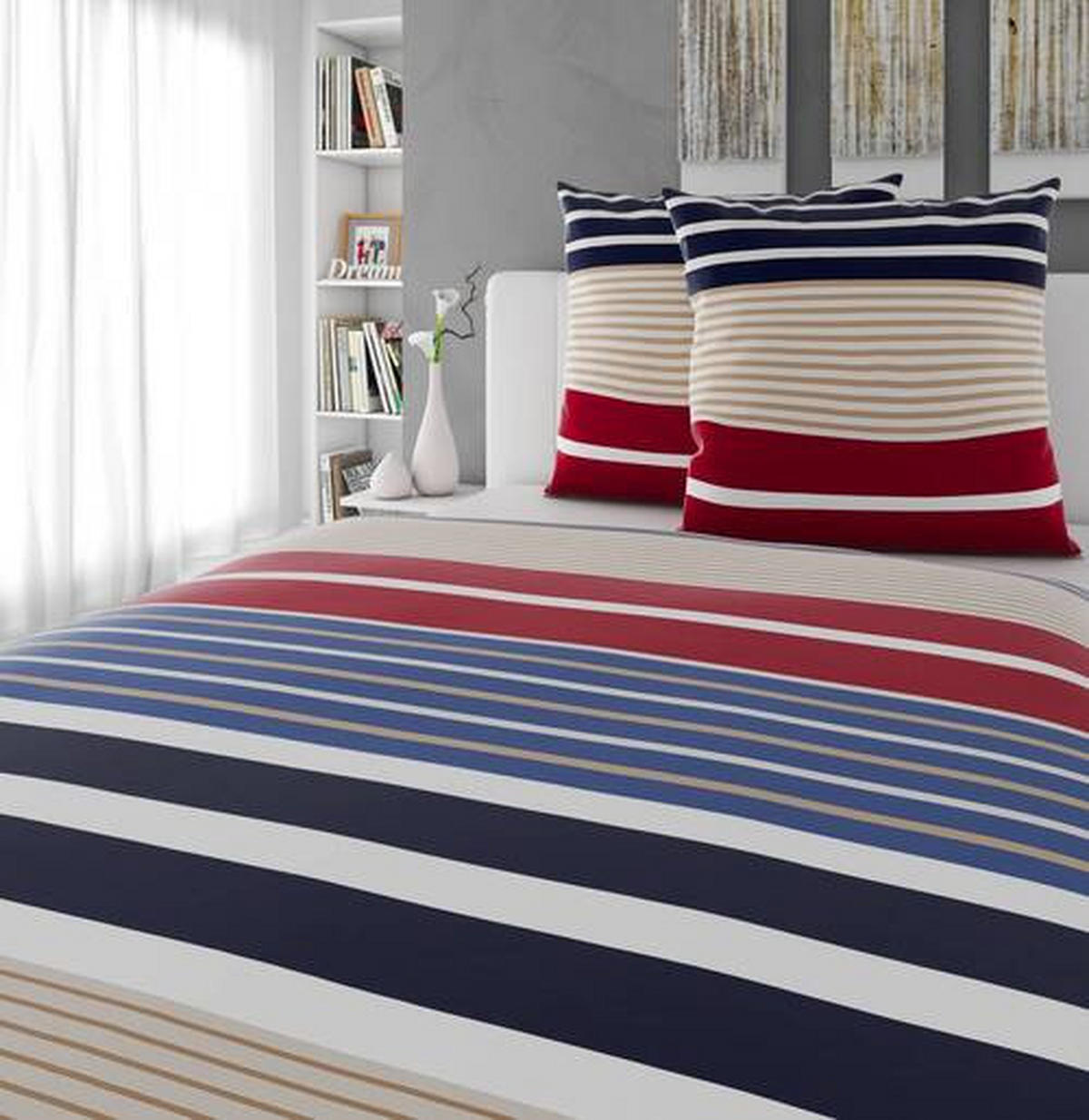 BETTWÄSCHE Renforcé 200/200 cm  - Dunkelblau, Textil (200/200cm) - Novel