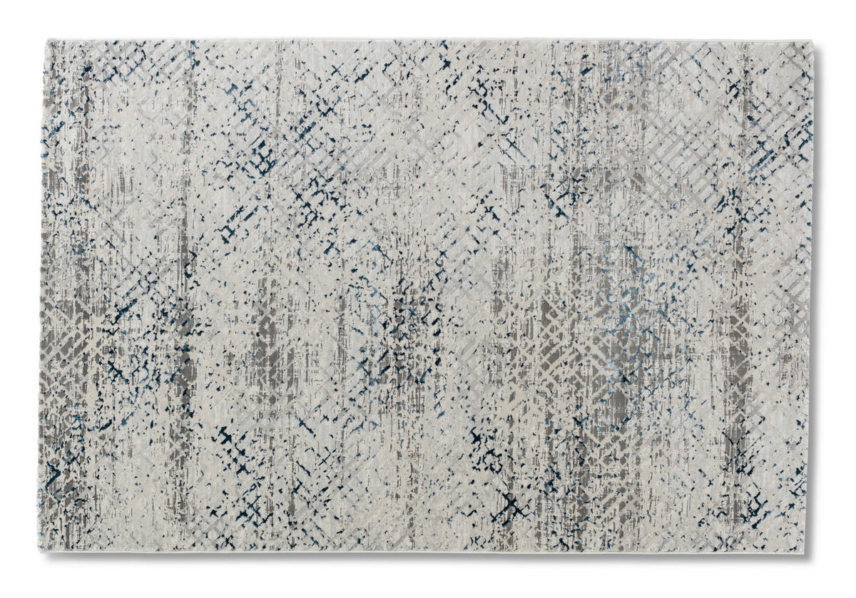 WEBTEPPICH 160/230 cm Antea Blau, Creme  - Blau/Creme, Design, Textil (160/230cm)