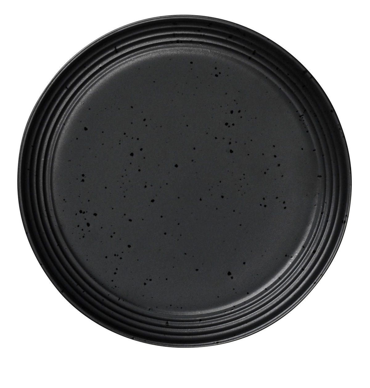 TELLER Schwarz 17,5 cm Japandi  - Schwarz, KONVENTIONELL, Keramik (17,5cm) - ASA