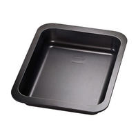AUFLAUFFORM   - Schwarz, Basics, Metall (28/22cm) - Dr.Oetker